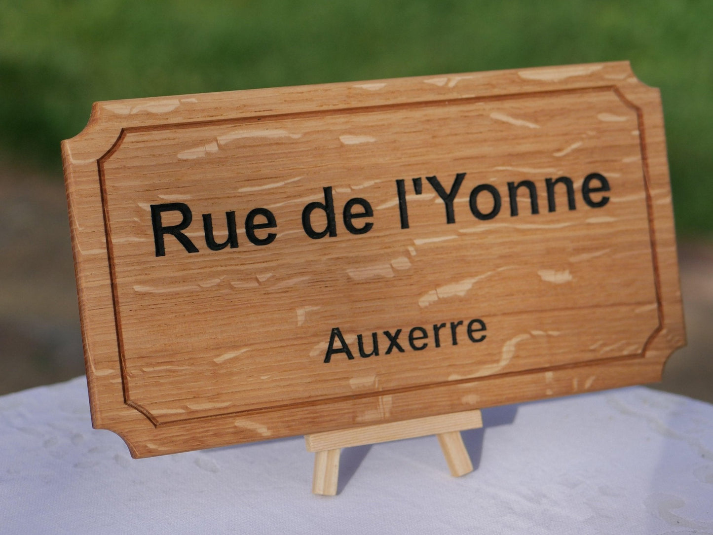 Panneau de rue décoratif - Bois Création